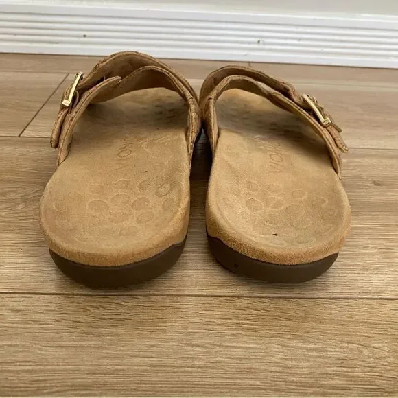 Vionic Cork‎ Cross Strap Orthopedic Slide Sandals – Women’s Size 6 - Picture 3 of 6